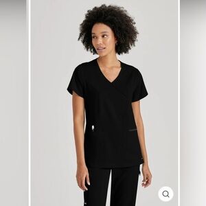 Grey’s Anatomy Set by Barco Stretch - KIM Set - BLACK/XL & Pants-L Petite
